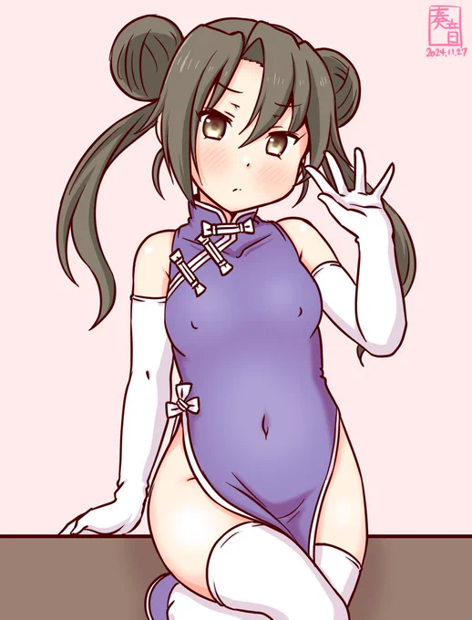 「何?何をどうするの? ふんふん…なるほどねぇ。 …わかった、やったげる」#艦これ版真剣お絵描き60分一本勝負_20241127#瑞鶴+15分 