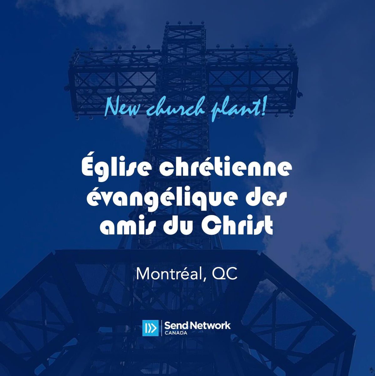 Église chrétienne évangélique des amis du Christ is our newest CNBC church plant in Montréal. Pray for Pasteur Etienne Paul Mungombe &amp; Binwa Anyangya Bannety and this church as they serve their community in French, English, &amp; Kiswahili. 

#SendMontreal #CNBCQuebec <a href="/sendmontreal/">Send Montreal</a>