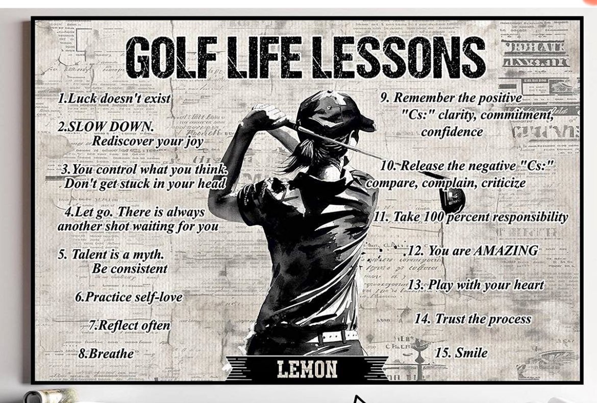 For golf ⛳️, Surgery 😷, Life 💚 and beyond ♾️