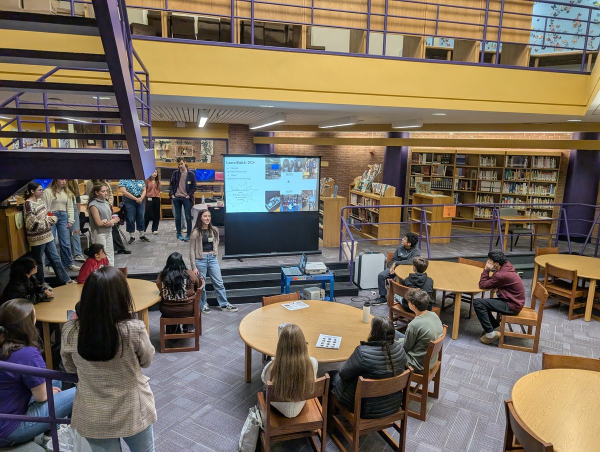 mpbaiocco's tweet image. So grateful to our amazing @ccsdschools alumni who came back to North HS to share their college experiences and success stories. It was a fun-filled day with great activities for students and staff. @careim2 #RamTastic #Thankful #Thanksgiving #ClarkstownCommitment