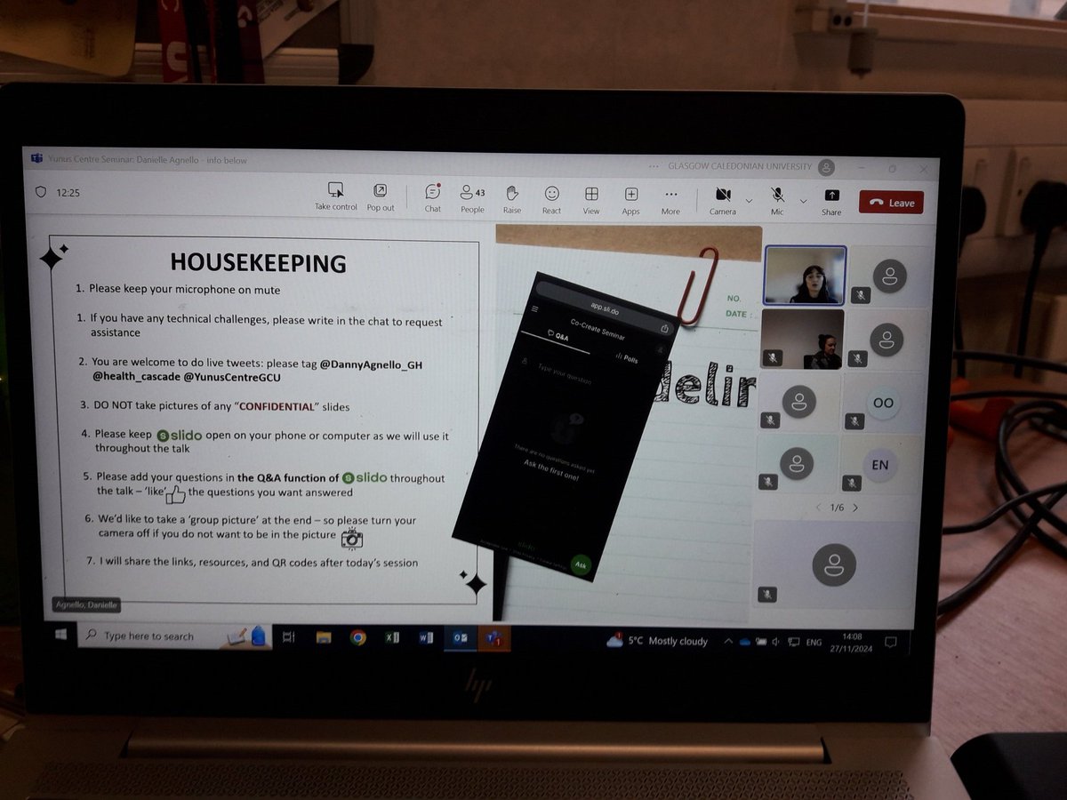 Dr Philippa Dall (@dallphilippa) on Twitter photo Just settling in to learn how to co-create with <a href="/DannyAgnello_GH/">Dr. Danielle Agnello</a> at her <a href="/YunusCentreGCU/">Yunus Centre, GCU</a> seminar. <a href="/health_cascade/">Health CASCADE</a> Just settling in to learn how to co-create with <a href="/DannyAgnello_GH/">Dr. Danielle Agnello</a> at her <a href="/YunusCentreGCU/">Yunus Centre, GCU</a> seminar. <a href="/health_cascade/">Health CASCADE</a>
