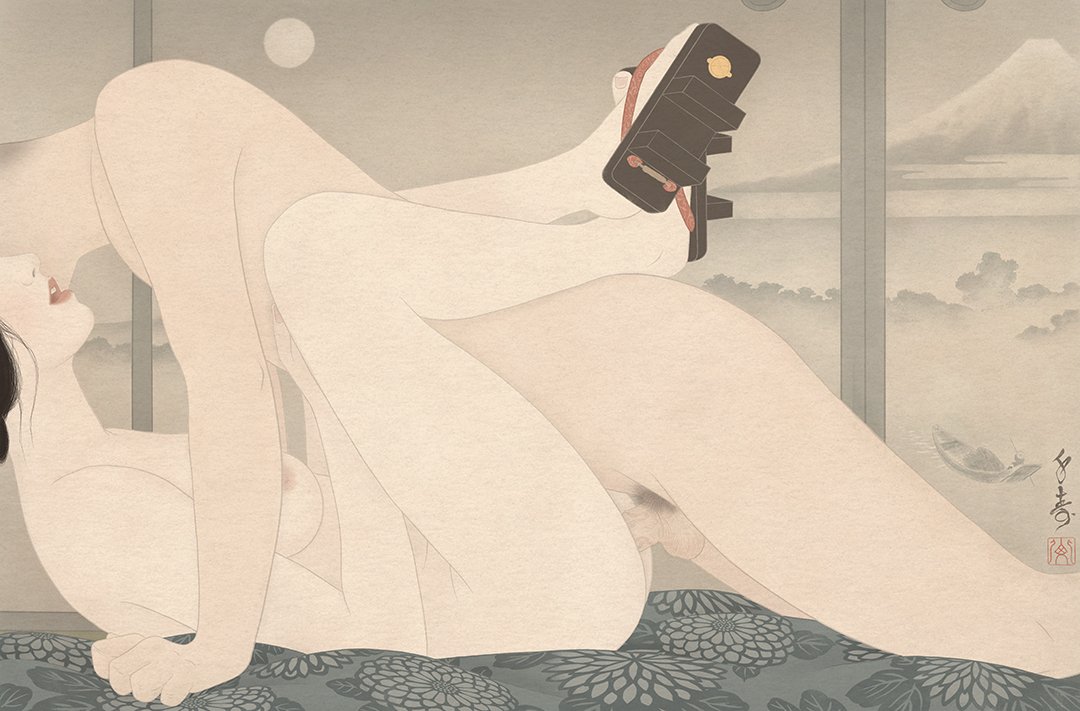 Afternoons 

#Art by Matti Sandberg aka Senju Horimatsu 
#Senju #SenjuHorimatsu #MattiSandberg #Shunga https://t.co/PZ9spQWABA