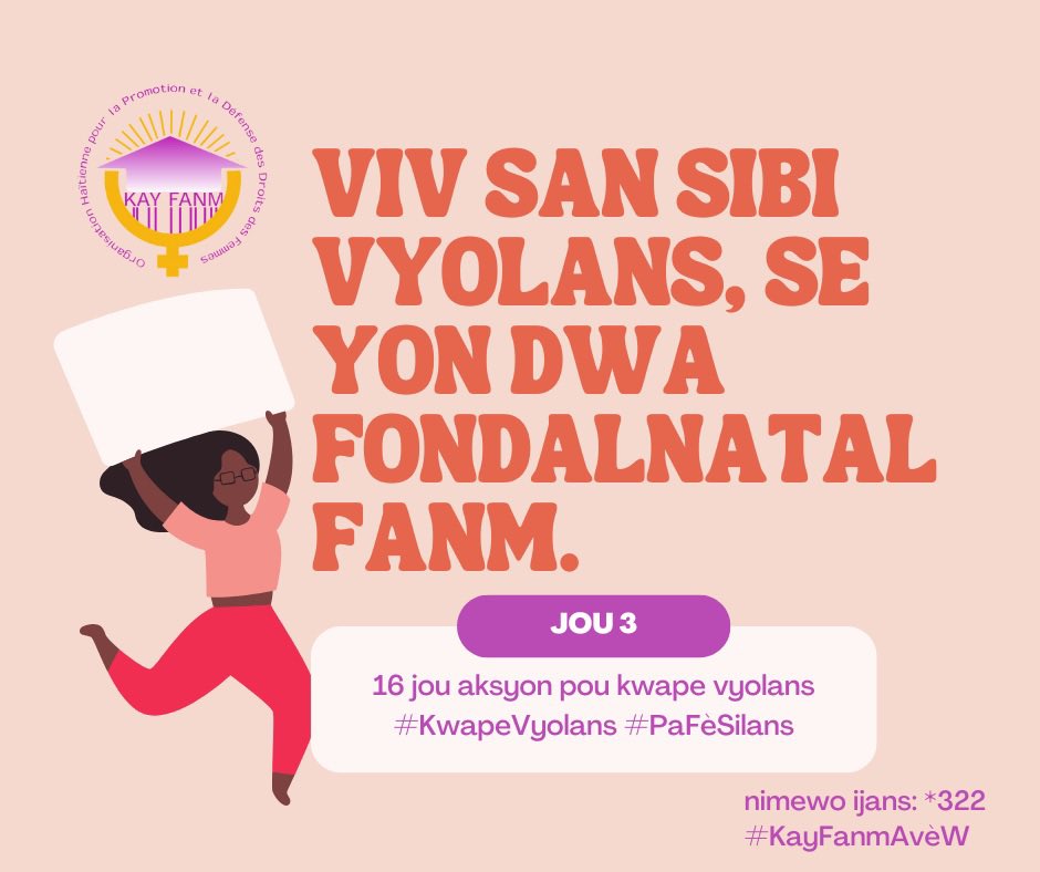 #kwapevyolans #pafèsilans #kayfanmavèw