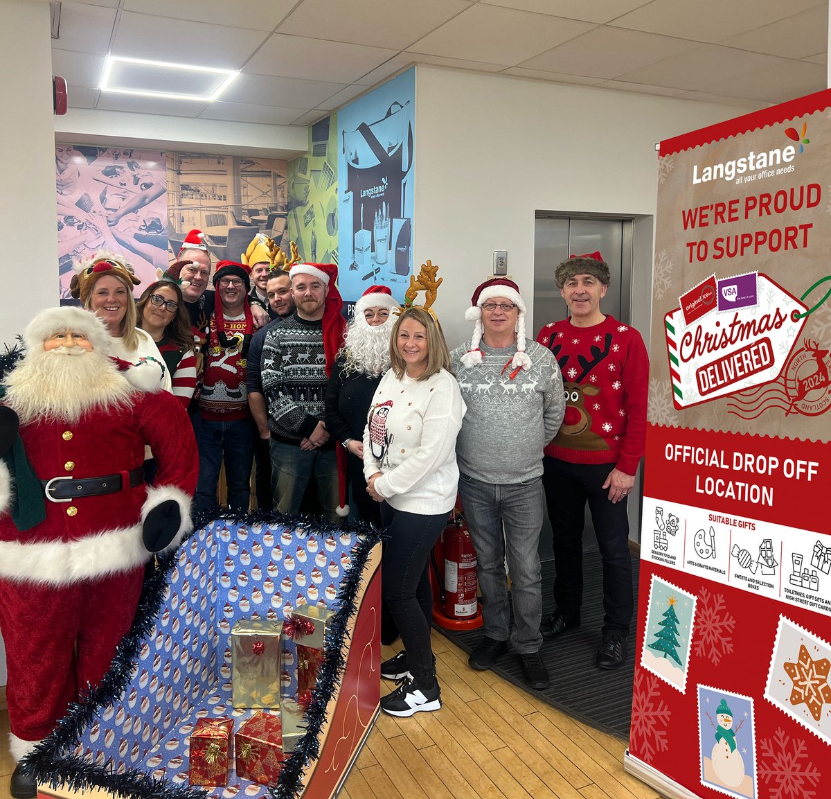 We are proud to be supporting
<a href="/supportVSA/">VSA</a> and <a href="/originalfm/">Original 106 Aberdeen</a> with their Christmas Delivered campaign.   

We are an official drop off location for your donations, drop your unwrapped gifts to  our Aberdeen office and help us make a difference to those in need this Christmas.
