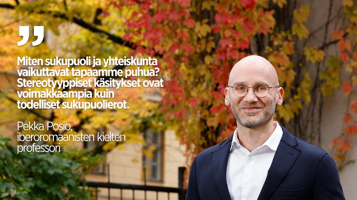 Uudet professorit juhlaluennoivat 4.12.

Pekka Posio: Kieli ja sukupuoli Meksikossa ja Espanjassa
Aika: 15:00
Paikka: Studium, Fabianinkatu 33, 3. krs
Suoratoisto: video.helsinki.fi/unitube/live-s…

👉helsinki.fi/fi/tutustu-mei…
#WeAreHelsinkiUni