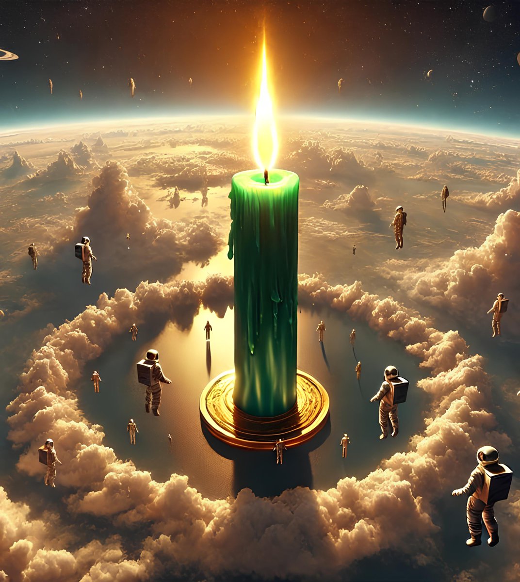 BitcoinArchive's tweet photo. #Bitcoin Candle to $100,000 is loading...   

Put your space suit on! 🚀 https://t.co/k3cOPxe5wj