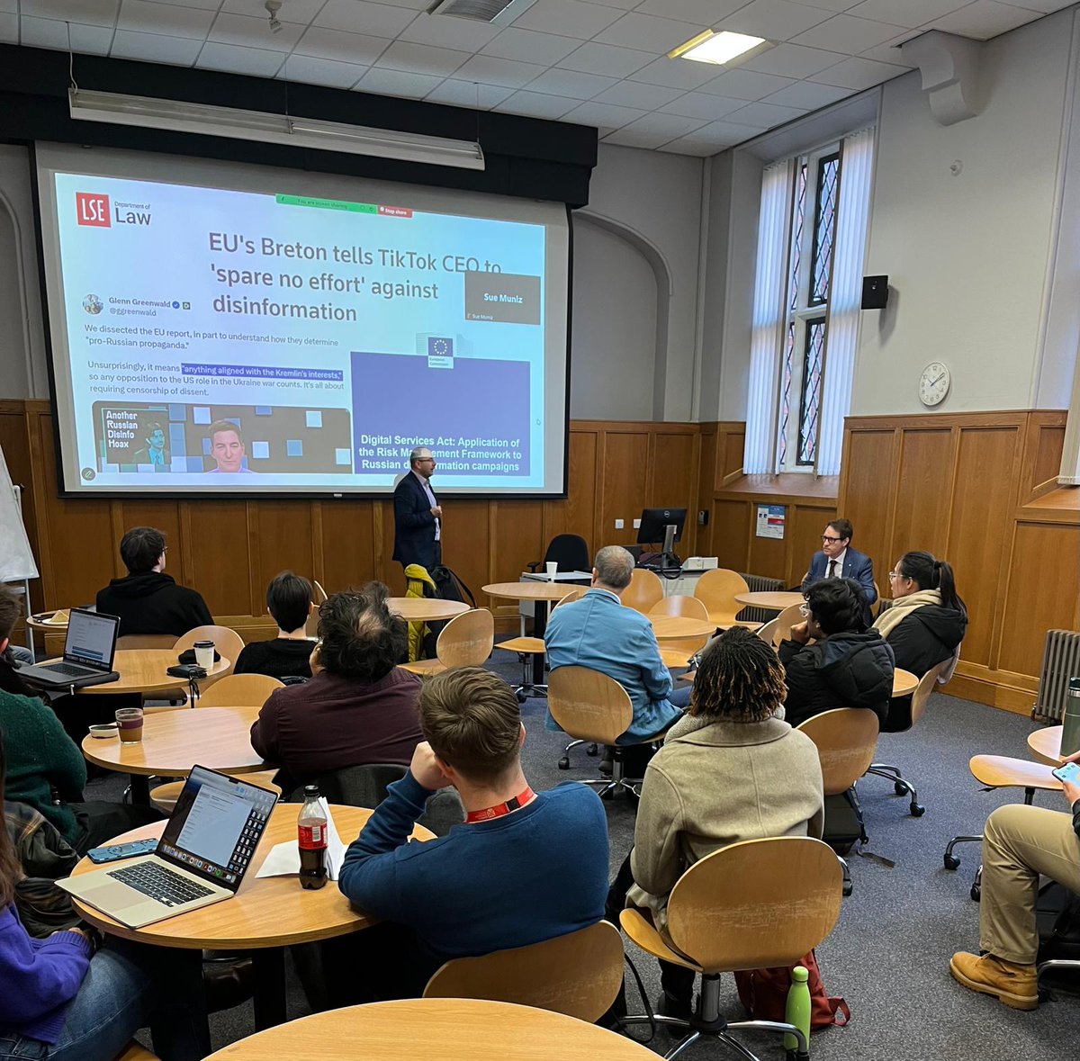 Giancarlo Frosio (@gcfrosio) on Twitter photo Thrilled to host a great <a href="/GIPTechCentre/">G-IPTech Centre</a> lecture <a href="/qubschooloflaw/">QUB School of Law</a> from Prof Martin Husovec <a href="/hutko/">Martin Husovec</a> <a href="/LSEnews/">LSE</a> on The #DSA, #Platform #Regulation and #disinformation. Thank you, Martin, for visiting <a href="/QUBelfast/">Queen's University Belfast 🎓</a>! Thrilled to host a great <a href="/GIPTechCentre/">G-IPTech Centre</a> lecture <a href="/qubschooloflaw/">QUB School of Law</a> from Prof Martin Husovec <a href="/hutko/">Martin Husovec</a> <a href="/LSEnews/">LSE</a> on The #DSA, #Platform #Regulation and #disinformation. Thank you, Martin, for visiting <a href="/QUBelfast/">Queen's University Belfast 🎓</a>!
