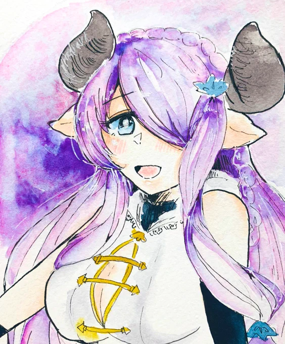 ナルメア落書き… #グラブルファンアート 