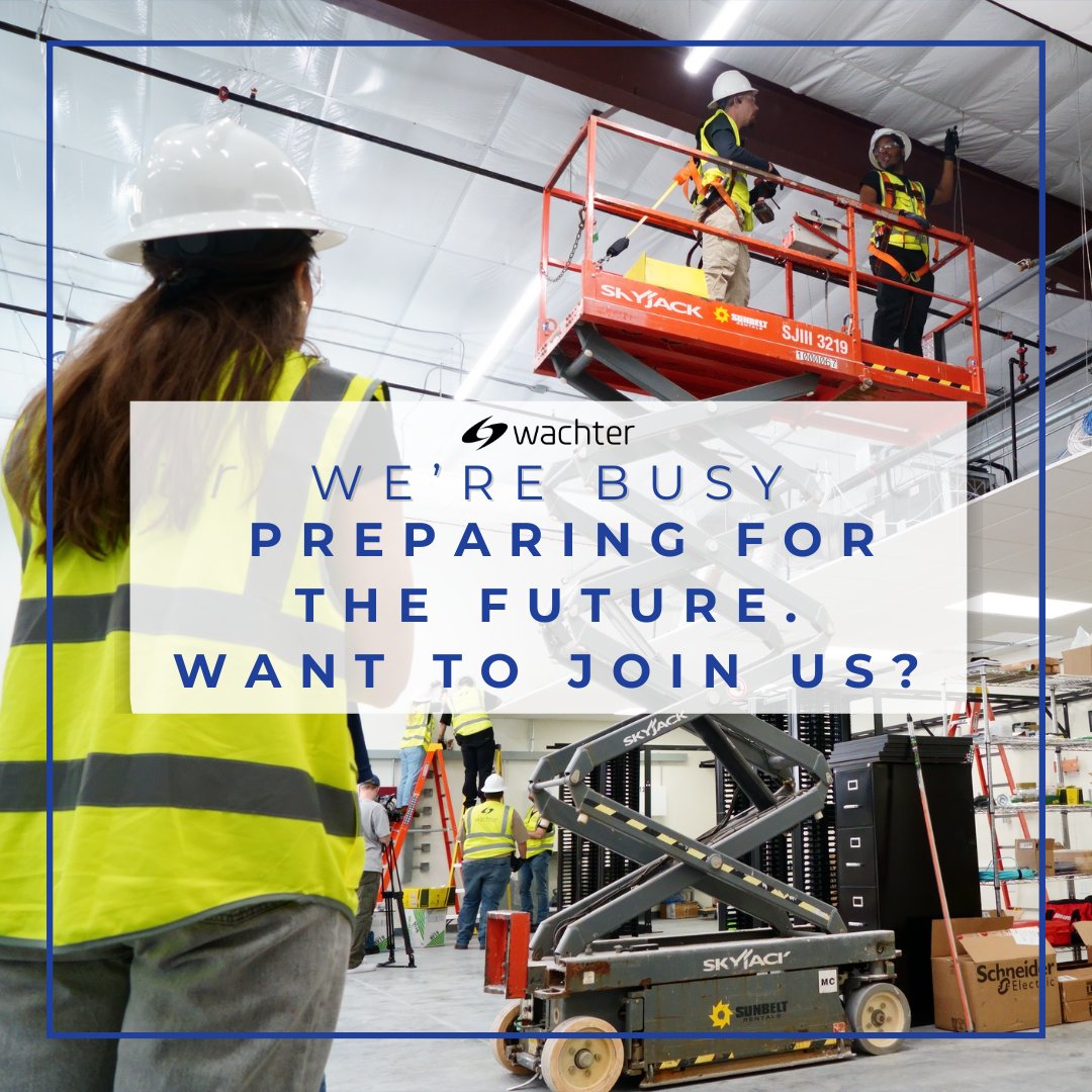 WachterInc's tweet photo. We’re busy preparing for the future want to join us? 

Find out more here! https://t.co/JAgXSPMIqp https://t.co/8E9K1cO43U