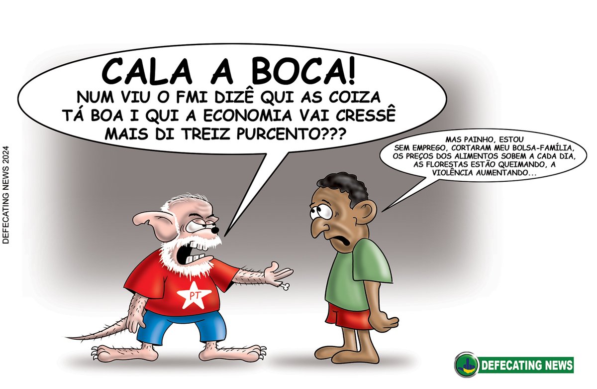 <a href="/LulaOficial/">Lula</a> Vocês acreditam no que o cachaceiro diz ou no que seus olhos enxergam?
