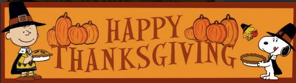 Happy Thanksgiving! I hope your day and weekend are filled with joy, great company, and a wonderful feast (or several, if there are enough leftovers). #NockNation #PeqPantherPride