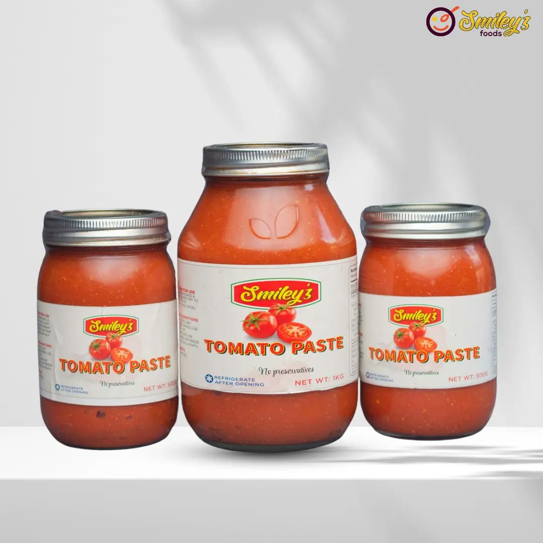 SmileyzFoods's tweet photo. Shoutout to the real MVPs in the kitchen; mums!
From mouthwatering stews to spaghetti that slaps, you make magic happen every day.
With Smiley’z Tomato paste products, cooking is easier:
🍅 Perfect stews in minutes
🍗 Gizdodo everyone loves

Cheers to you! 🥂 
#SmileyzFoods #wcw https://t.co/xnfRZ41NaJ