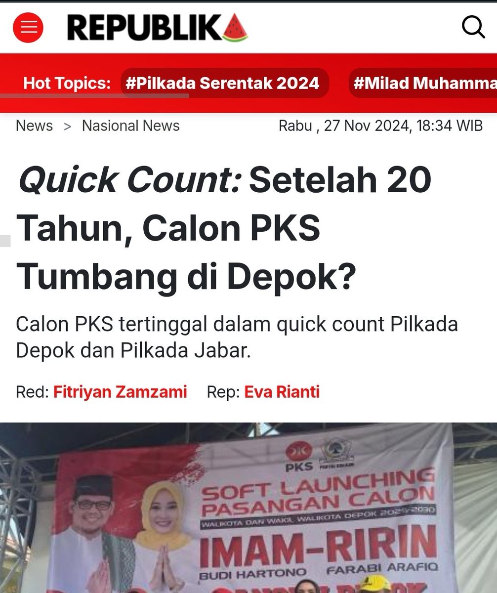 "Suara Anies tidak berpengaruh kepada kami"

Meanwhile kena batunya Well

🤣