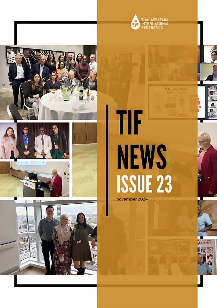 thalassaemiaTIF's tweet photo. The November issue of the #TIFNewsletter is HERE! 🔥
Explore hot-off-the-press publications, catch up on our dynamic educational activities and get key pharma and regulatory updates on #Thalassaemia and #SCD.
🔗 Read now: https://t.co/tOgdOZbwJn
#TIFNews #Haemoglobinopathies https://t.co/gyZbXOVbxn