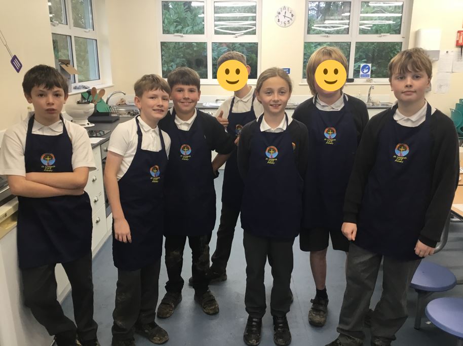 Lots of cooking happening for our children today. EYFS are making scones with our parent volunteer and professional baker who comes in and cooks with them weekly. Meanwhile Y6 are cooking their main course of a 3 course meal in a DT unit looking at Farm to Fork.