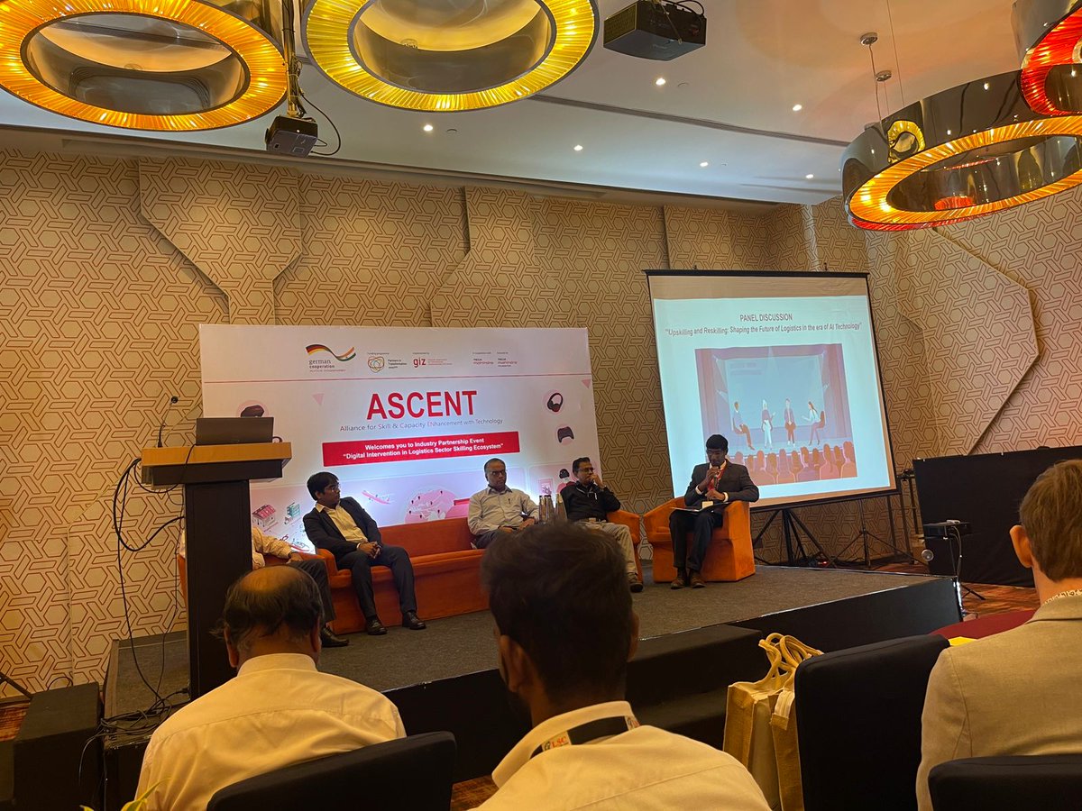 ameerabbasaf's tweet image. Participated in Tech Mahindra  Logistics Academy&apos;s Partnership Meet. Discussing youth upskilling &amp;amp; industry-academia connections. Collaboration with corporate sector taking shape!  

 @techmahindracsr  @giz_gmbh 
#LogisticsSector #SkillTraining