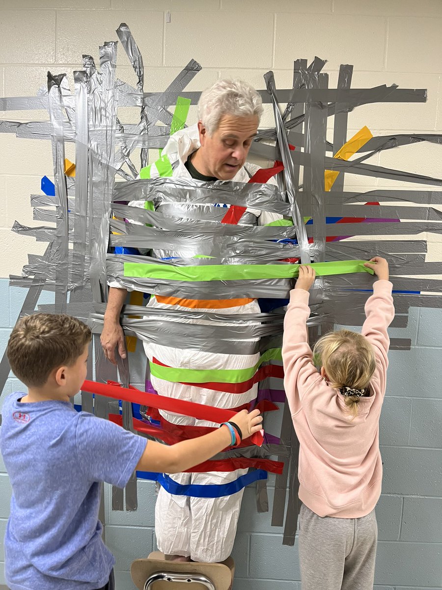 My students raised over $14,000 with our annual Turkey Trot.  That exceeded the Principals Challenge so I let them do this… #leadlap #hawley2425