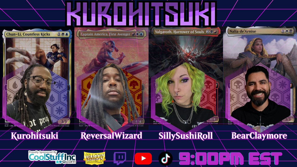 Truly blessed!

Sunday I did an interview where I went in depth about my philosophy and love for #Commander

Why I want to share it with others through content

Mon and Tues proceeded to have 3 Perfect games that encapsulated everything I feel

#MagicTheGathering is incredible