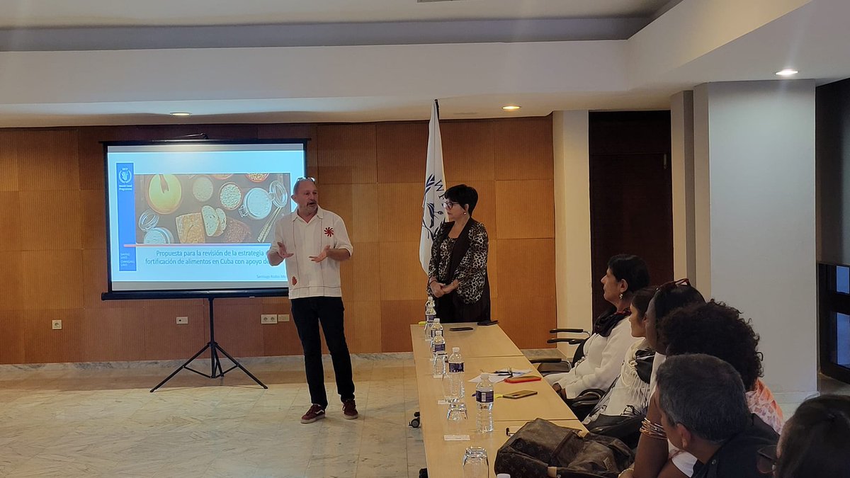 INHEM3's tweet photo. Concluyó el Taller Introducción a programas de  Fortificación de Alimentos en gran escala. Con el compromiso de continuar trabajando unidos, con  interdisciplinariedad e intersectorialidad con el objetivo de mejorar  el estado de salud de la población cubana. https://t.co/9lxWFNe6Zb