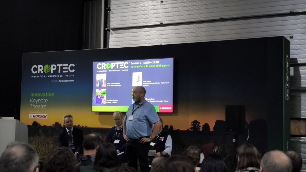 Rothamsted Research (@rothamsted) on Twitter photo Gene-editing panel discussion on how this technology can benefit farming with <a href="/Halford1Nigel/">Nigel Halford</a> <a href="/bofinfarmers/">@BofinFarmers</a> <a href="/markbuckingham1/">Mark Buckingham</a> chaired by <a href="/DavidatWestons/">David Exwood</a> <a href="/NFUtweets/">National Farmers' Union</a> <a href="/CropTecShow/">CropTecShow πΎ</a> Gene-editing panel discussion on how this technology can benefit farming with <a href="/Halford1Nigel/">Nigel Halford</a> <a href="/bofinfarmers/">@BofinFarmers</a> <a href="/markbuckingham1/">Mark Buckingham</a> chaired by <a href="/DavidatWestons/">David Exwood</a> <a href="/NFUtweets/">National Farmers' Union</a> <a href="/CropTecShow/">CropTecShow πΎ</a>