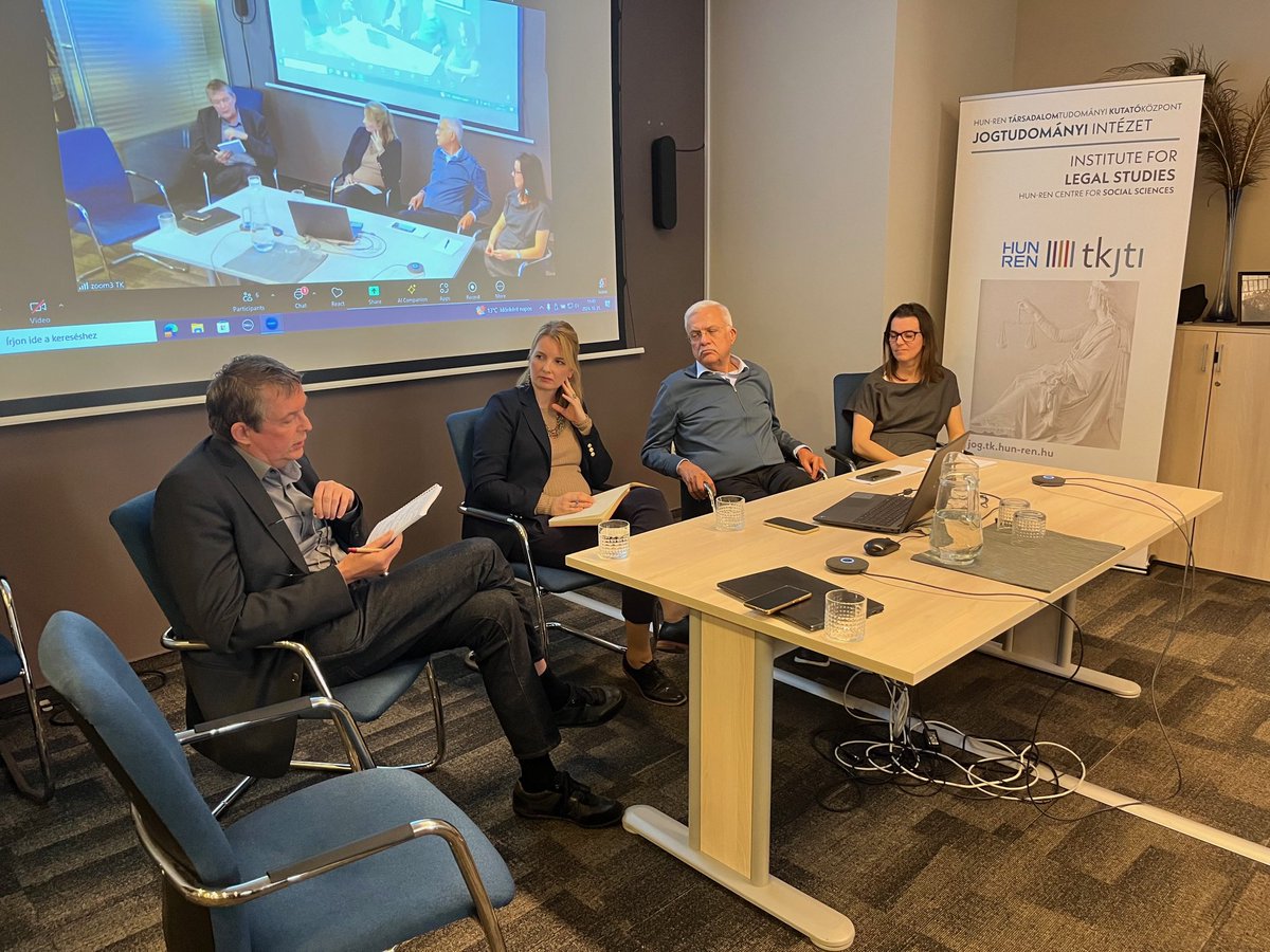 Johanna Fröhlich (@frohlichjohanna) on Twitter photo It was a pleasure to launch my book on Constitutional Reasoning in Latin America and the Caribbean <a href="/hartpublishing/">Hart Publishing</a> in Budapest first at <a href="/css_budapest/">HUN-REN Centre for Social Sciences, Budapest</a> with Péter Paczolay, justice of <a href="/ECHR_CEDH/">ECHR CEDH</a>, Zoltan Szente Hun-Ren and Katalin Kelemen Örebro! It was a pleasure to launch my book on Constitutional Reasoning in Latin America and the Caribbean <a href="/hartpublishing/">Hart Publishing</a> in Budapest first at <a href="/css_budapest/">HUN-REN Centre for Social Sciences, Budapest</a> with Péter Paczolay, justice of <a href="/ECHR_CEDH/">ECHR CEDH</a>, Zoltan Szente Hun-Ren and Katalin Kelemen Örebro!