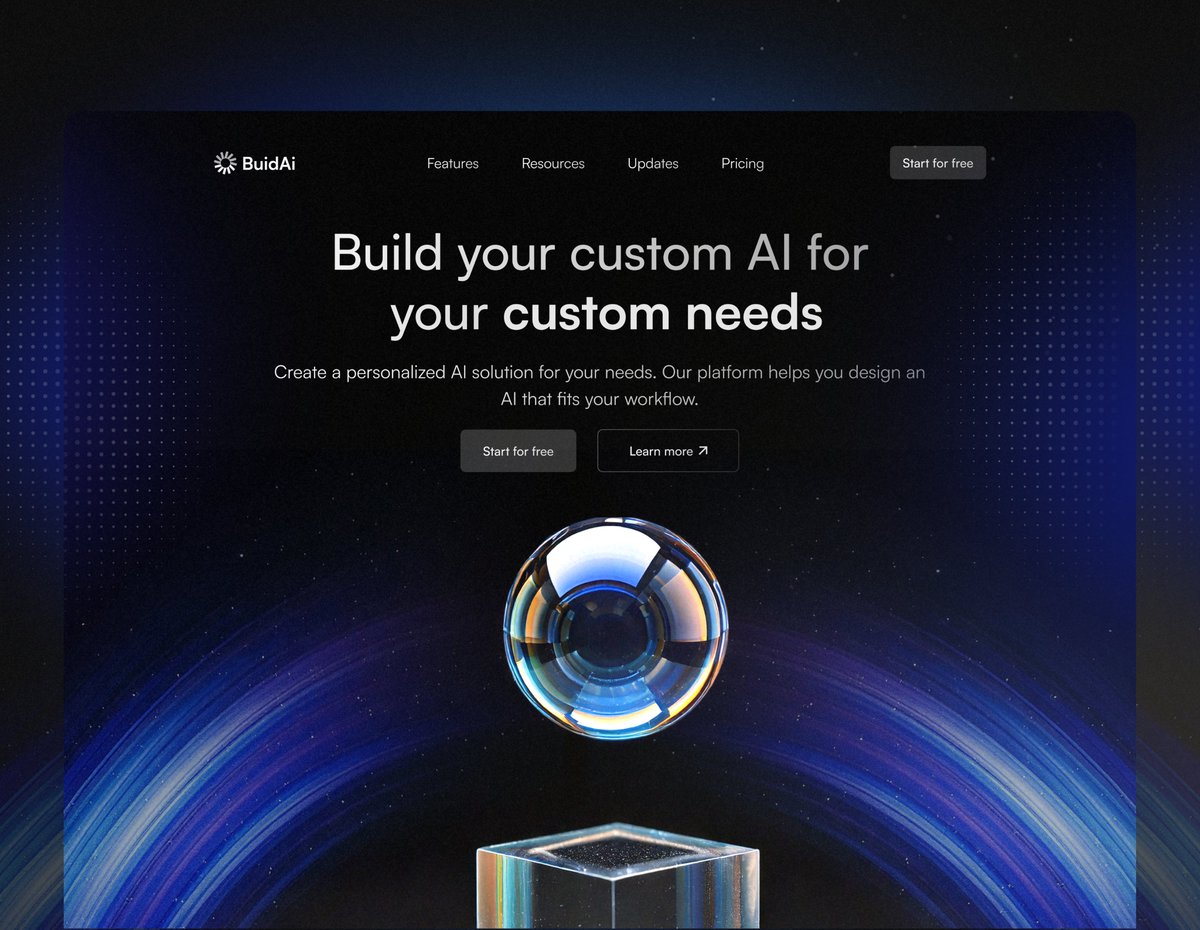 What do you think about this new header design for our AI product ? Should I stick with this style  ? 
.
#framer #uidesign #webdesign #headerdesign
