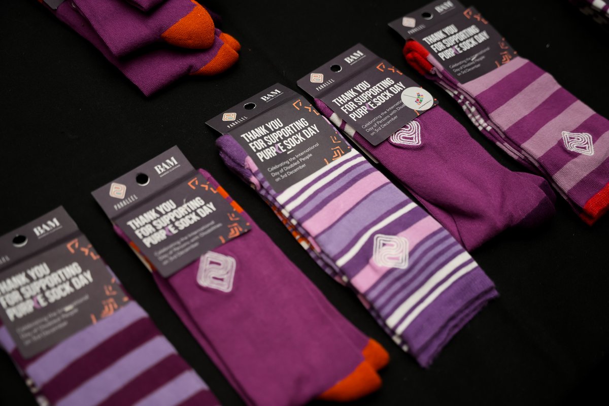 We're delighted to share that Anne Pavey, who is the lucky winner of a beautiful gift box from Interestingly Different , after purchasing #PurpleSocks at #BASE2024 
Still time to buy yours bambooclothing.co.uk/purple-sock-da…
#SayItWithSocks #PurpleSockDay
