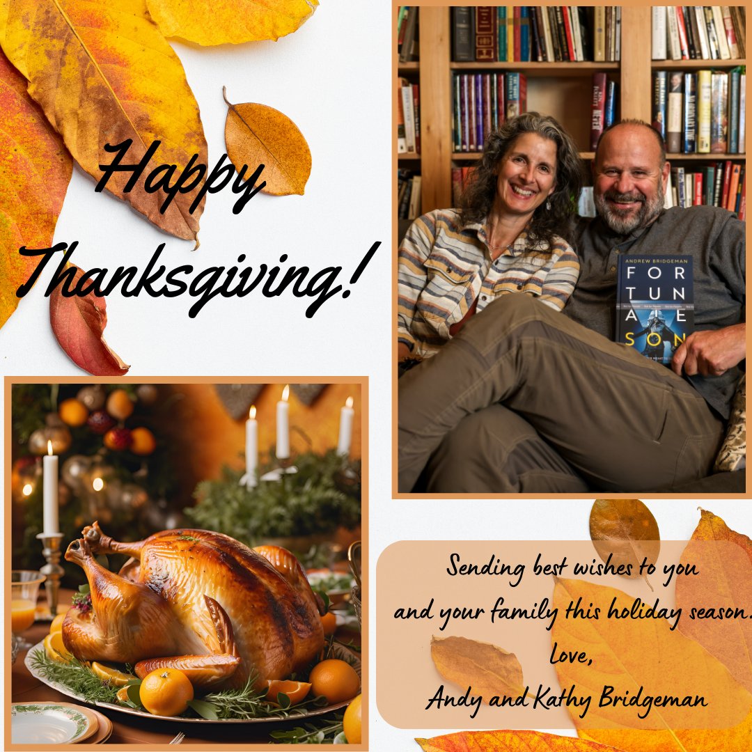 So much to be grateful for this year. Thank you.