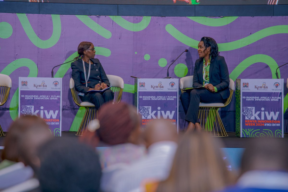 KenyaInnovWeek's tweet photo. Florence Kimata- Innovation &amp; SME Policy Champion  @kimataflorence, and Josephine Mugure,  the Chief Manager of @Kenya revenue authority, confirmed that there are existing clear policies and regulations accessible to the public that protect startups from over-taxation. https://t.co/O9amh5Af5z