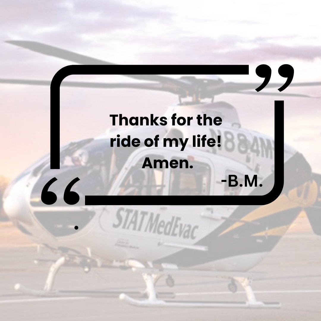 stat_medevac's tweet photo. #STATLove - The greatest gift we can give is the ride to the road of recovery π€ https://t.co/TVYqZmJOyX