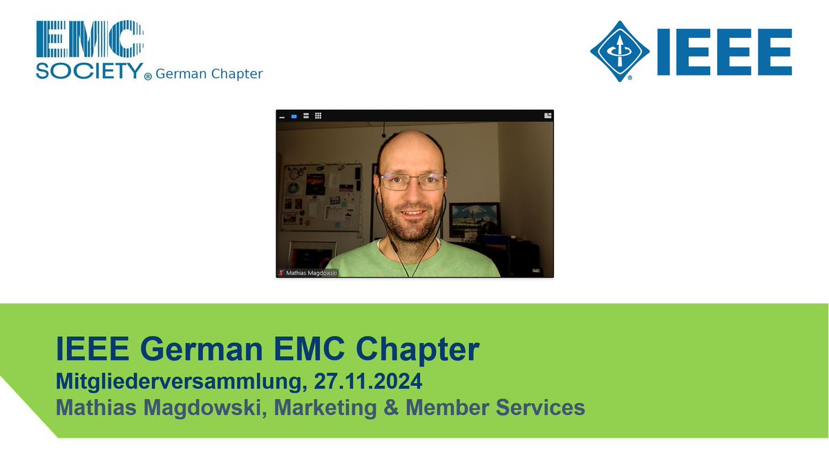 Ich durfte kurz von meinem Aktivitäten zu den Marketing &amp; Member Services für das Chapter berichten. Herzlichen Glückwunsch auch an unsere Preisträger Felix Sorge (Jade Hochschule) und Hoang Duc Pham (<a href="/UniHannover/">Leibniz Uni Hannover</a>) für die jeweils beste Bachelorarbeit und Dissertation.