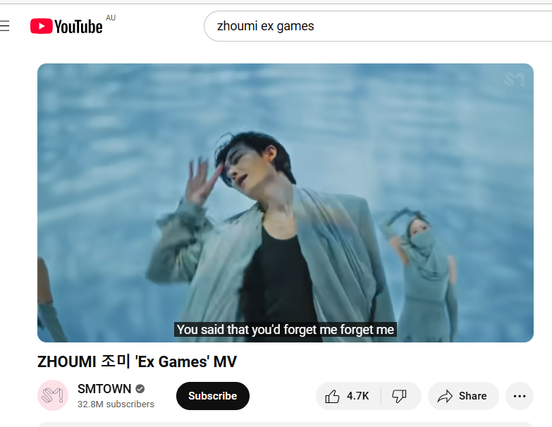 sujusapphire59's tweet photo. 🎶#SUPERJUNIOR's MUSIC🎶
Let's keep listening to #ZHOUMI 😃💙
https://t.co/WfFwlMq50Y
'Ex Games' 350,650 (+73,809) (In 3 days)
#ExGames #ZHOUMI_ExGames https://t.co/aYMRH5dMwk