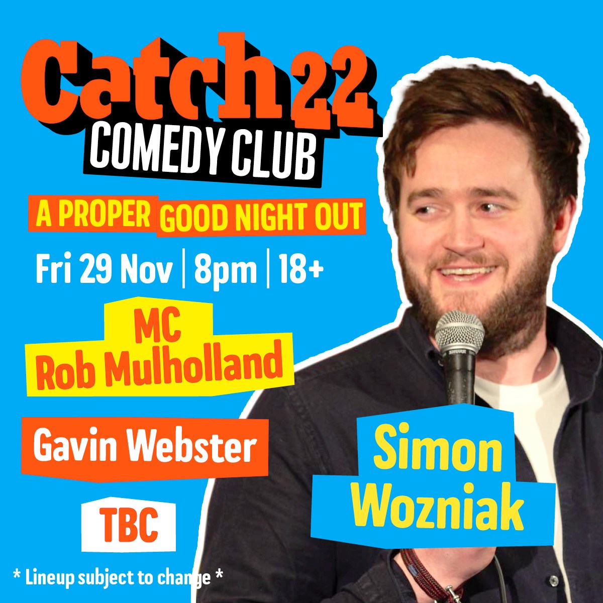 Catch22 Comedy Club tweet media