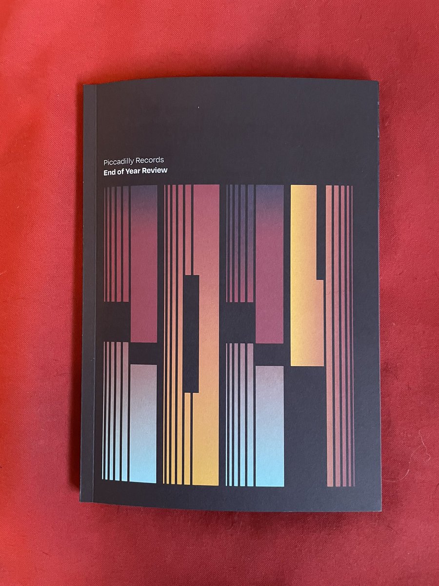 markbrownstudio's tweet image. Looks like everyone’s deserted this platform but I 100% cannot be arsed having my brain fried by joining yet another social media scrum, so I’ll post this to the three people that still follow me. New work - this years @PiccadillyRecs end of year review design.