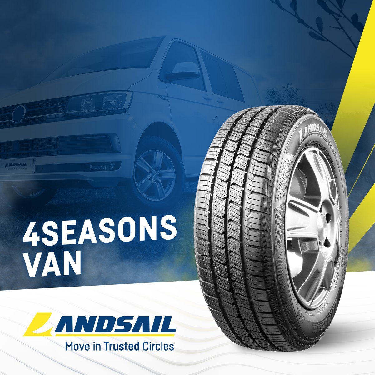 Our 4Season Van tyre is engineered to keep drivers moving throughout the seasons without compromising on performance, durability and mileage capability.

Discover more: bit.ly/3RM1RGE