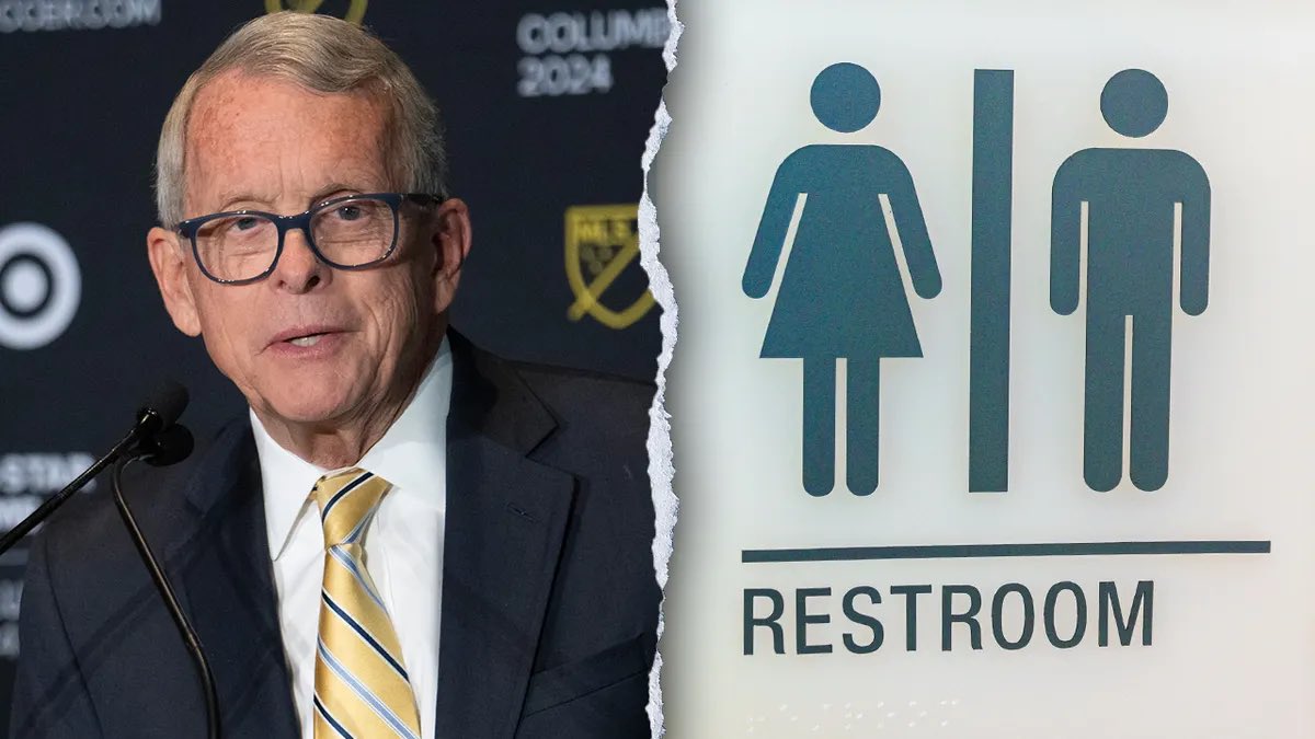 BREAKING: Ohio Governor DeWine has signed the bathroom bill (SB104) into law, requiring individuals to use bathrooms &amp; locker rooms that match their God-given sex.

Common sense is making a comeback nationwide.