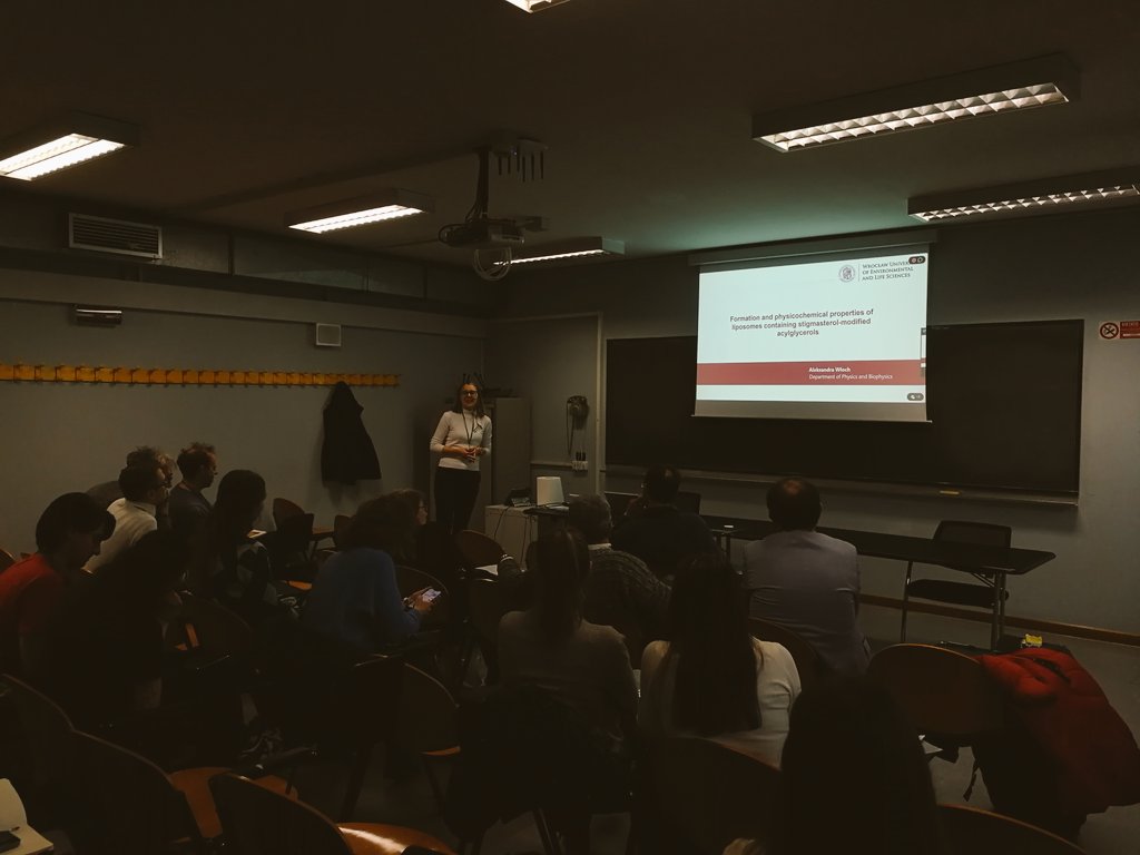 BiocatLabPolimi (@biocatlabpolimi) on Twitter photo A pleasure to have hosted the INBIOWAL seminar by our guest researchers Witold Gładkowski Aleksandra Włoch from <a href="/UPWr_edu/">Uniwersytet Przyrodniczy we Wrocławiu</a> with <a href="/cnr_scitec/">CNR - SCITEC</a>
Lots of interesting ideas on phytosterols functionalisation and applications 🌿🧪🧬🔬 A pleasure to have hosted the INBIOWAL seminar by our guest researchers Witold Gładkowski Aleksandra Włoch from <a href="/UPWr_edu/">Uniwersytet Przyrodniczy we Wrocławiu</a> with <a href="/cnr_scitec/">CNR - SCITEC</a>
Lots of interesting ideas on phytosterols functionalisation and applications 🌿🧪🧬🔬