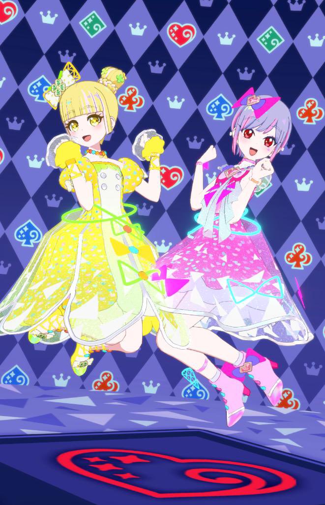 Maruさん(@Maru_Aipri )の
マイキャラちゃん
Maruちゃん、うてなちゃん、あてなちゃんと
一緒に遊ばせていただきました🍀

みんなコーデも色も似合っていて
とっても可愛いかったです!!!💓💓