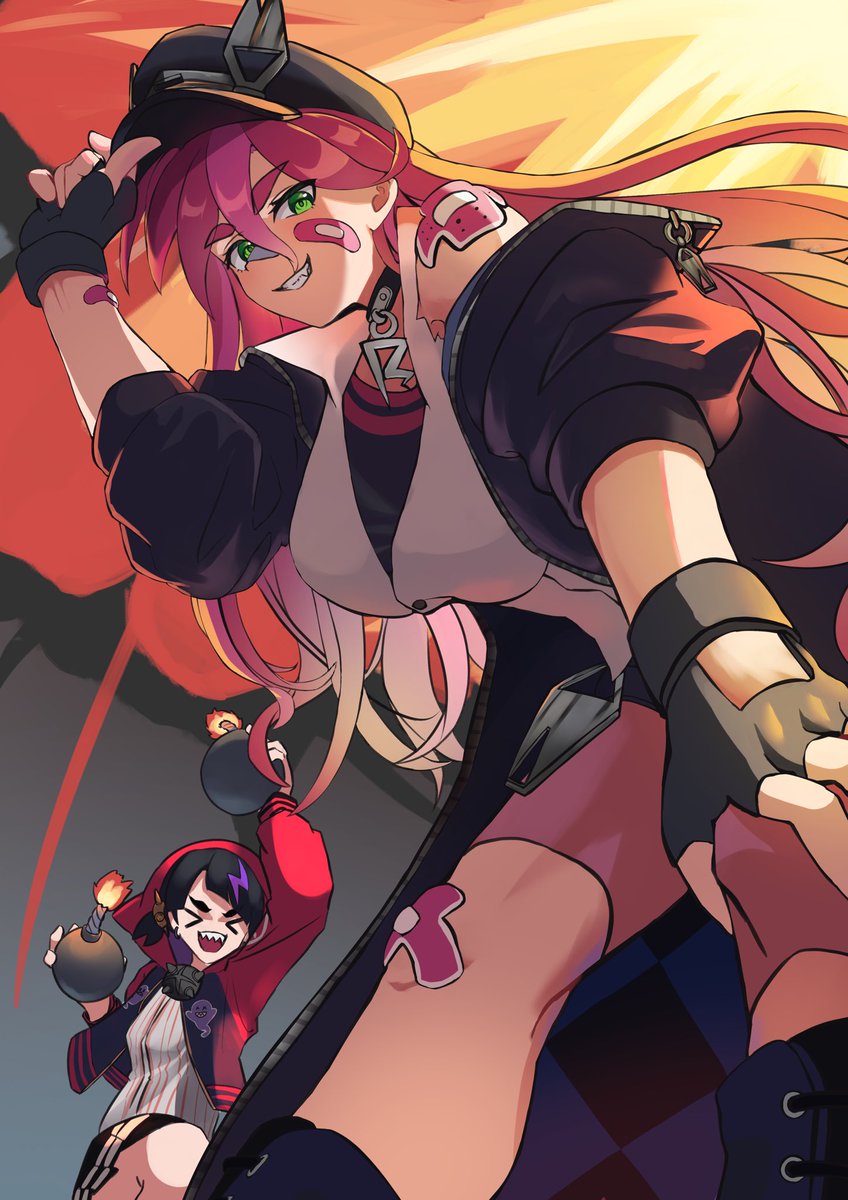 chiritsu_illust's tweet photo. BOOOOM💥

#rummaniacs #coquinuts https://t.co/kRvVBBOf11