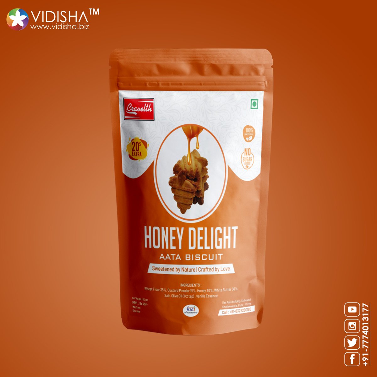 VidishaBiz's tweet image. “Wrap Your Biscuits in Style!

From cookies to crackers, we’ve got the perfect packaging solution for your biscuit business!

#cookiespackaging #biscuitpackaging #branding #labeldesign @cravelth_ #vidishabiz #vidisha #packaging