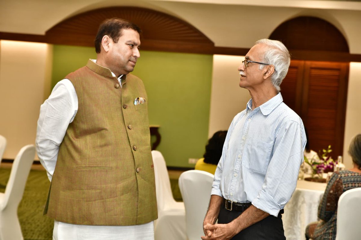 A vibrant meet &amp; greet session was hosted by <a href="/ehsaaswomen/">EHSAAS</a> today in Goa with culturist Sundeep Bhutoria. Luminaries from literature, art, culture, academia, and civil services celebrated the Foundation's impactful work in the state and explored ways to enhance Goa’s cultural and