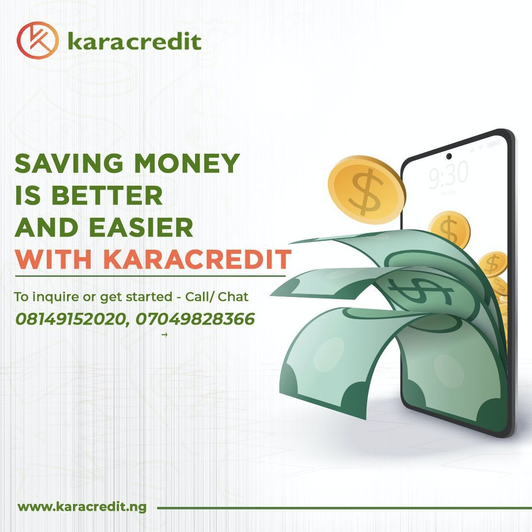 karacredit's tweet image. 💸 Make saving money simple and stress-free with Karacredit!

📞 Call/Chat: 08149152020, 07049828366 or visit 👉 karacredit.ng

Achieve your financial goals today! 🌟 #SaveBetter #Karacredit #Danny #gossipmill #pinovibes #coin #Temu