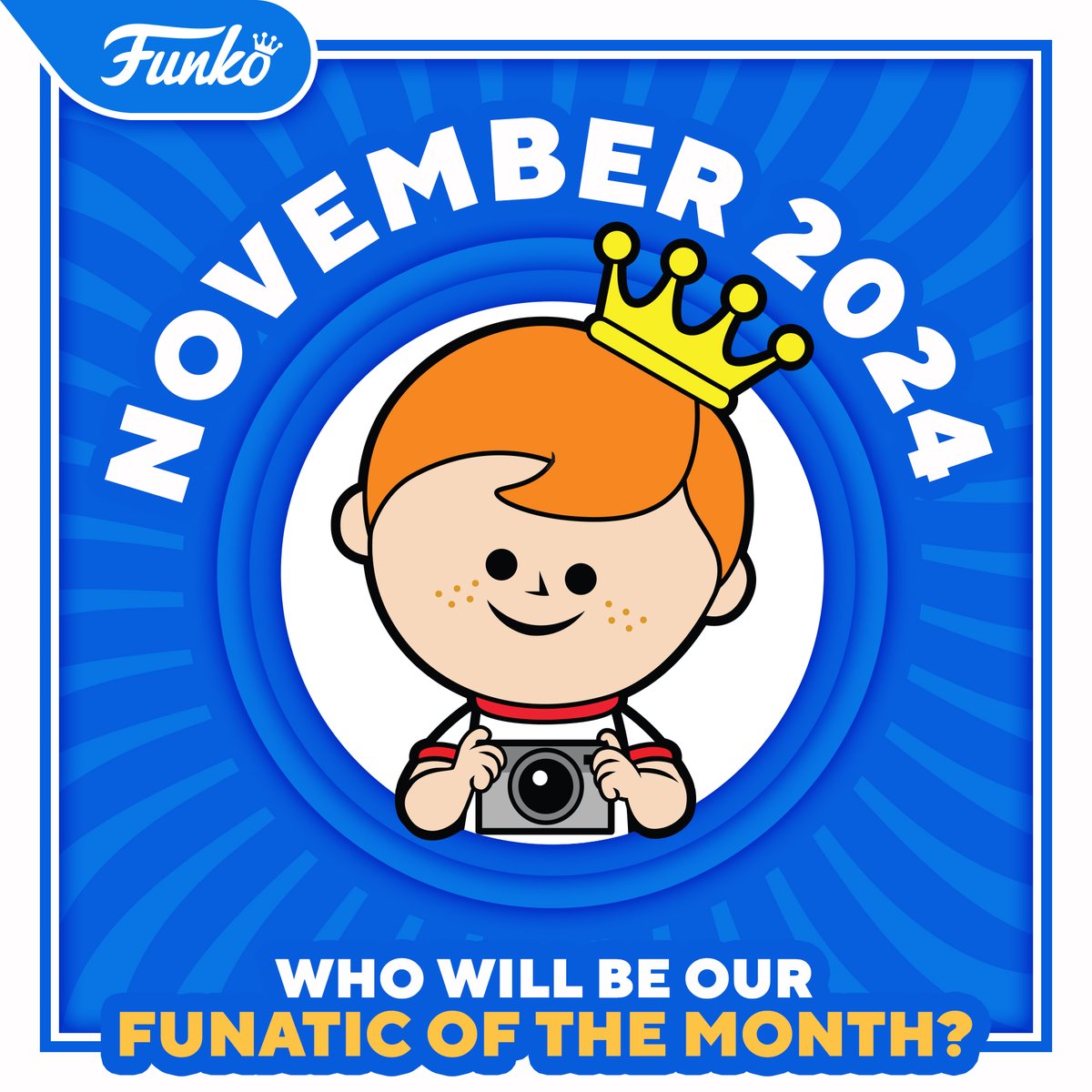 We're looking for our next Funatic of the Month! For the chance to win a box of goodies (including a Social Media Freddy!), follow <a href="/FunkoEurope/">Funko Europe</a> and reply with a photo of you in front of your Funko collection 📸  

It doesn't matter how big or small your collection is, every fan