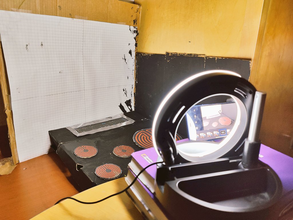 MrMacSCPS's tweet image. Here&apos;s a behind-the-scenes glimpse of the stop motion videos we&apos;re making to show off what we know about transformational geometry.