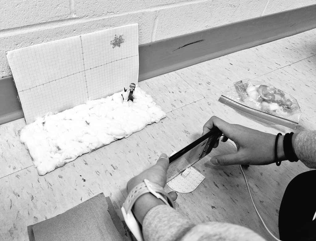 MrMacSCPS's tweet image. Here&apos;s a behind-the-scenes glimpse of the stop motion videos we&apos;re making to show off what we know about transformational geometry.