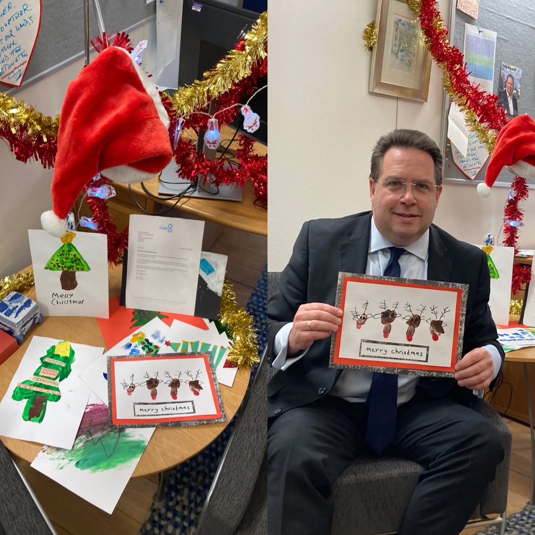 CraigWHoy1's tweet photo. 🎅 Excited to announce Sam from @candoscot as the winner of my annual Christmas card competition! 🎨 Huge thanks to @GoFibre_UK for their generous £500 donation to Cando. It was incredibly difficult to pick just one winner. Thank you to everyone that took part. https://t.co/qLd9fMZylS