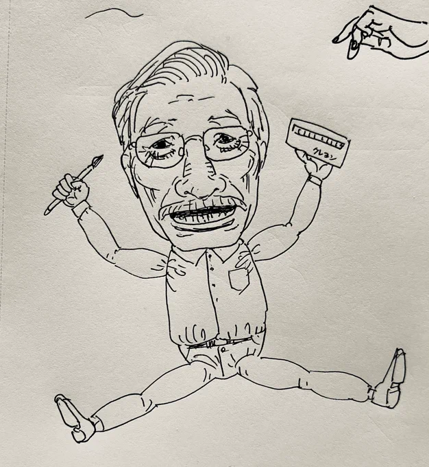 今日の絵はお休みです、と思ったけど多分上げてなかったやつを発見しました 