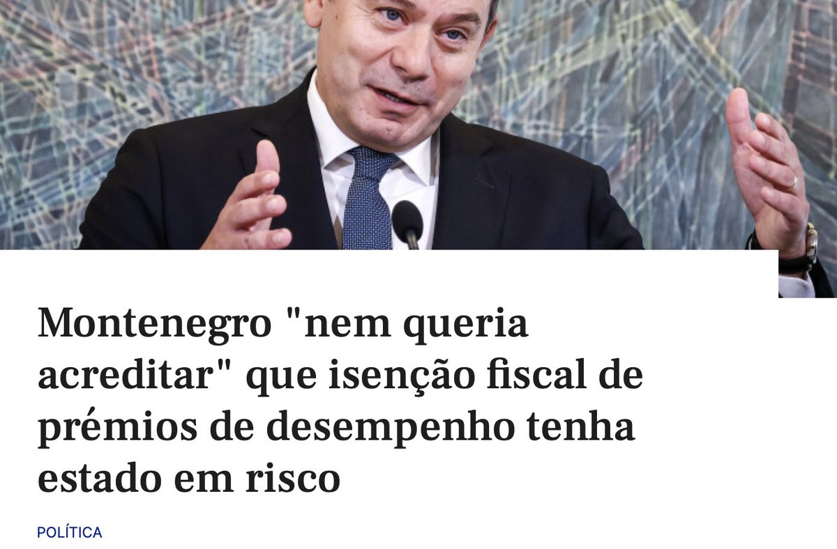 Se a opção por títulos deste teor começar a fazer escola ainda vamos ter um ‘Montenegro está “mesmo mesmo aborrecido” com os sôtores dos outros partidos’; ou um ‘Montenegro terá dito, à margem do congresso, que “realmente, olha que ele há coisas”'.