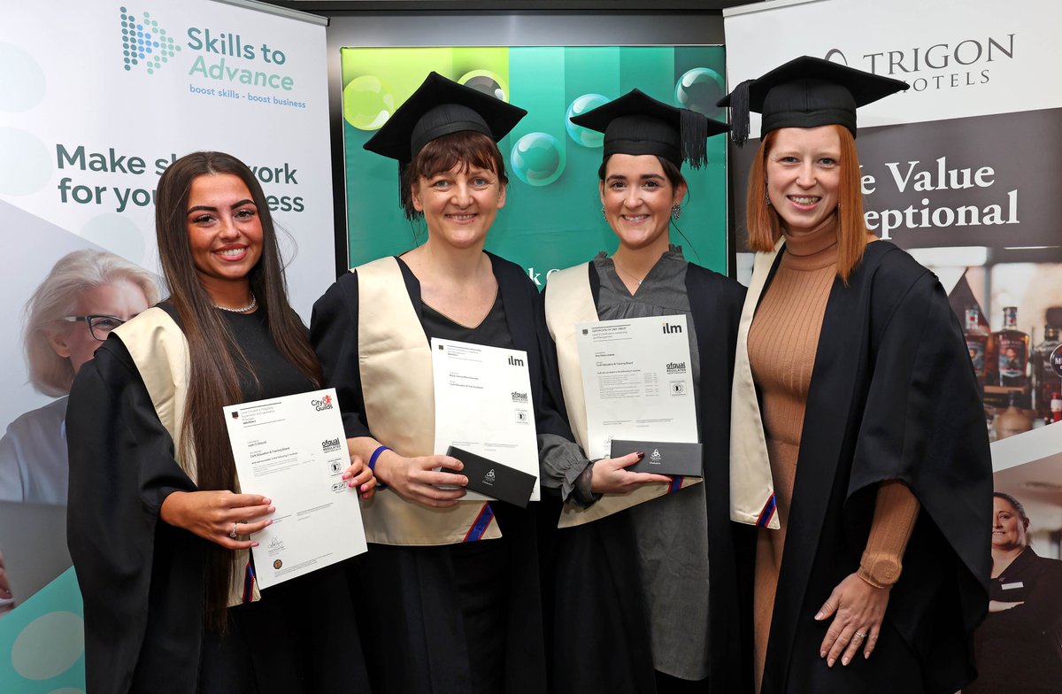 Cork College of FET - Bishopstown Campus 🇮🇪 🇪🇺 (@fetbishopstown) on Twitter photo We had one of the best days of the year yesterday, celebrating the graduation of the <a href="/TrigonHotels/">Trigon Hotels</a> Aspire Leadership and Management & Trainee Management Development Programmes.
Well done to this talented group of learners, 🙌🙌
<a href="/CorkETB/">CorkETB🇮🇪🇪🇺</a> <a href="/SOLASFET/">SOLAS</a>
#ThisisFET #FETforEnterprise We had one of the best days of the year yesterday, celebrating the graduation of the <a href="/TrigonHotels/">Trigon Hotels</a> Aspire Leadership and Management & Trainee Management Development Programmes.
Well done to this talented group of learners, 🙌🙌
<a href="/CorkETB/">CorkETB🇮🇪🇪🇺</a> <a href="/SOLASFET/">SOLAS</a>
#ThisisFET #FETforEnterprise