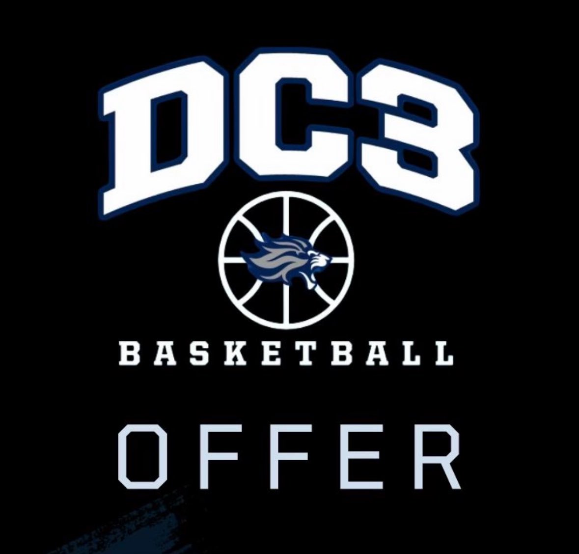 I am blessed to receive my 5th offer from DC3 thank you for the Coach and the staff for believing in my skills to be at the next level !